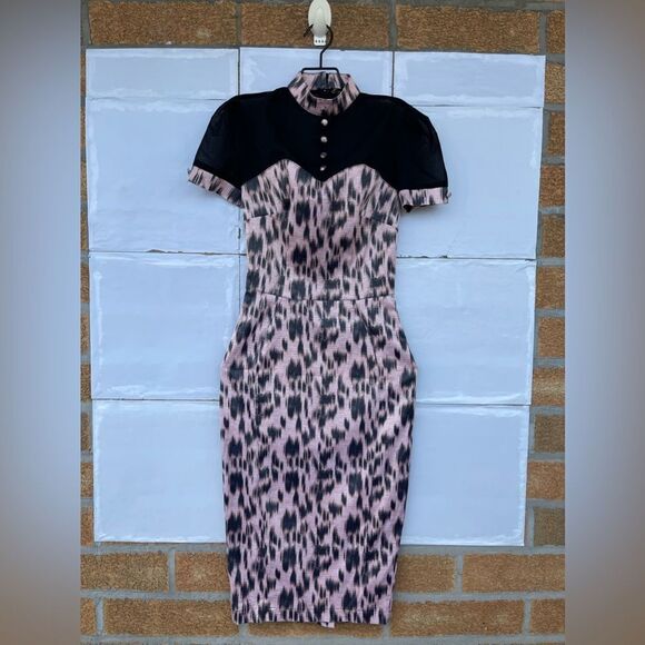 laura byrnes couture pinup dress xs - Picture 3 of 15